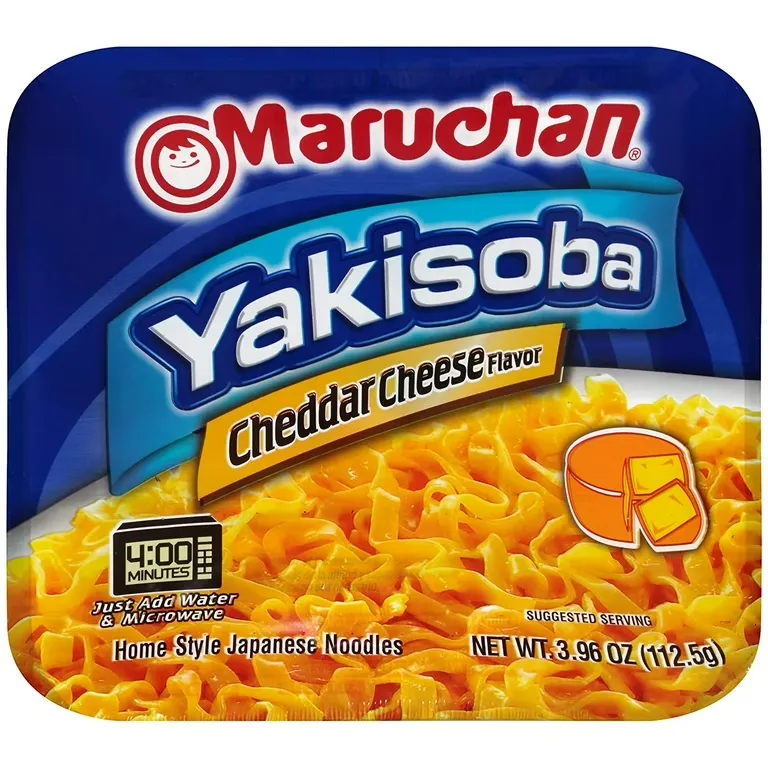Cover for Maruchan Yakisoba Cheddar Cheese